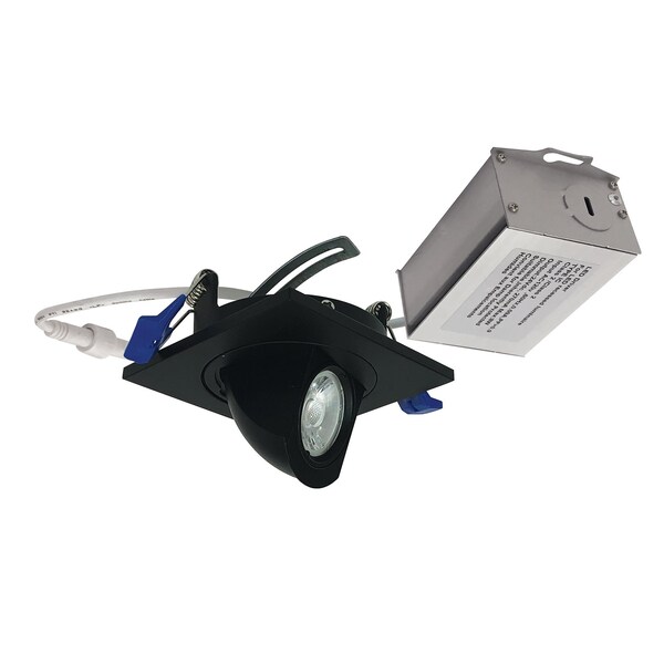 2 M2 LED Adj. Elbow, 500lm/7W, 2700K, Matte Black, NM2-2R2705027BB